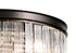 Burnaby Pendant/Semi Flush 8 Light Brown Oxide Medium